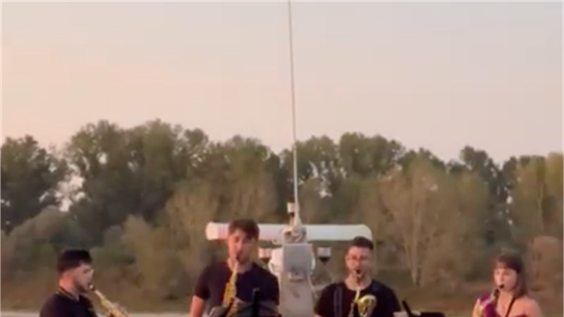 Sax Quartet for Wedding in Tuscany and Umbria