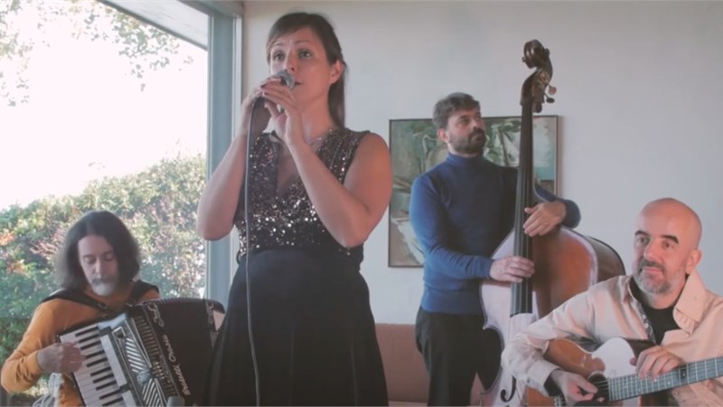 Mille Bolle Blu Quartet - promo