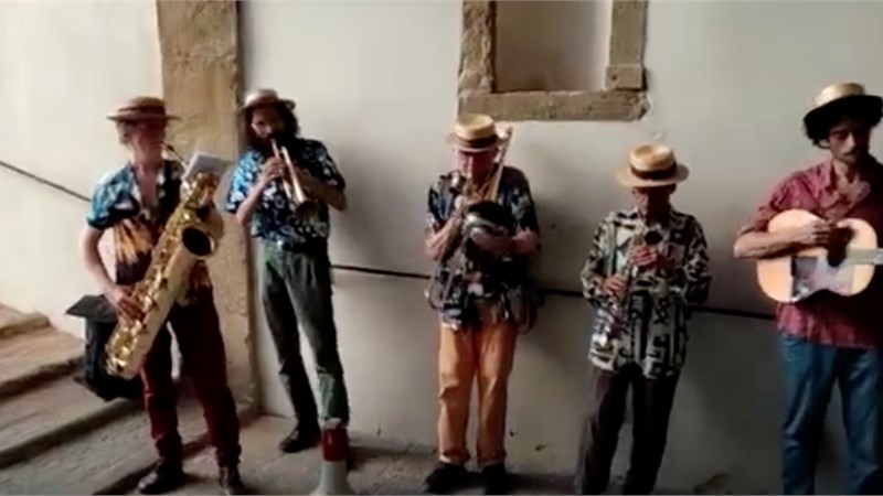 DIXIE BAND IN TUSCANY
